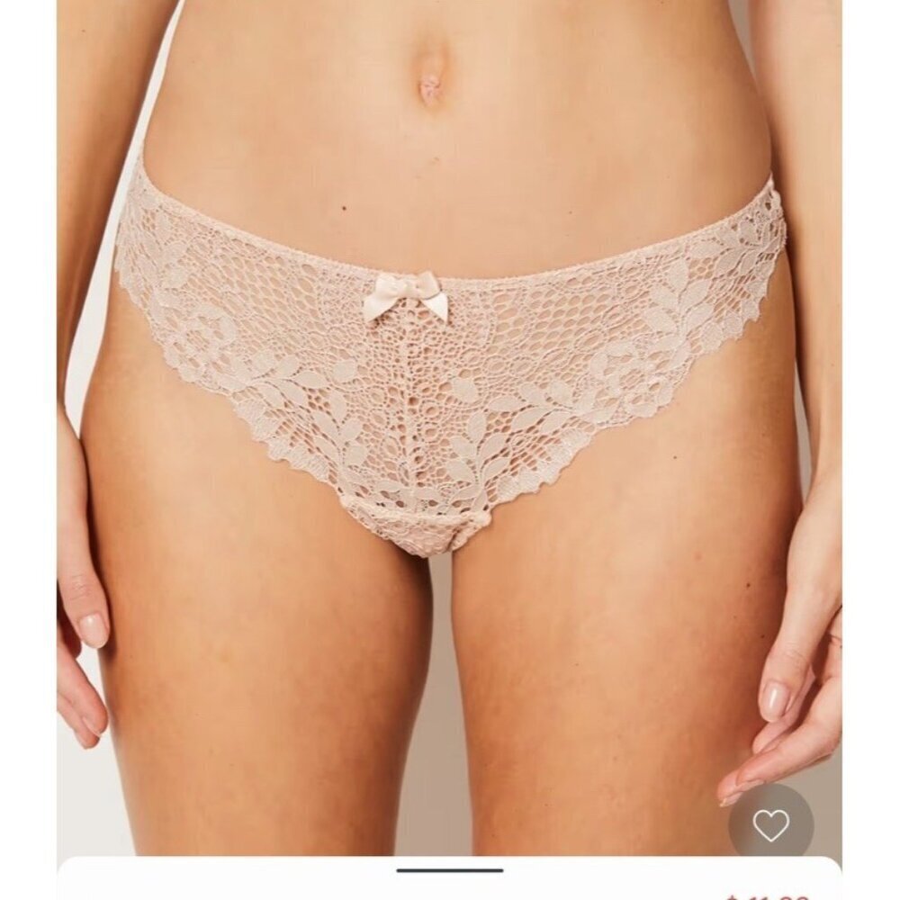 Etam Thong S Success Lace Tanga NWT